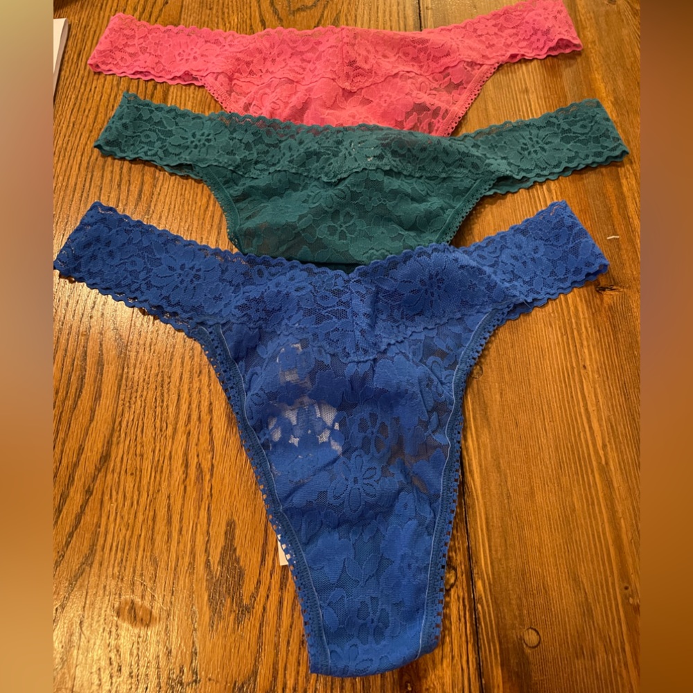 Hanky panky plus size original rise thong.
